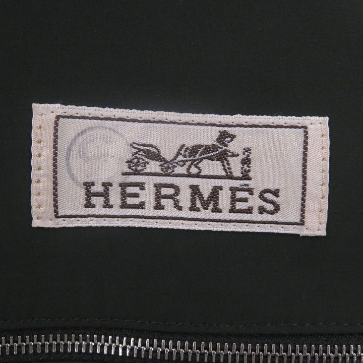 Pristine HERMES Blouson panel Packable green Nylon mens 48