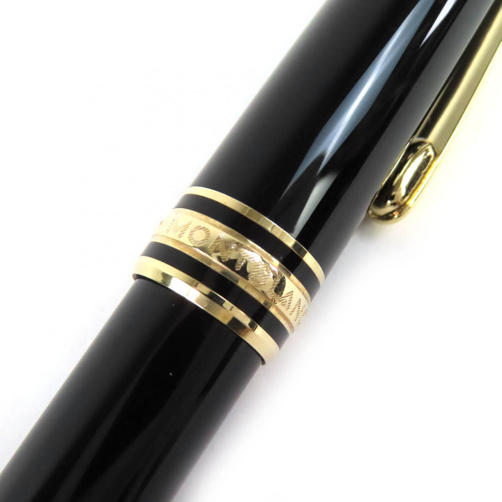 Excellent MONTBLANC Ballpoint pen Meisterstück Classic White Star Twist Type