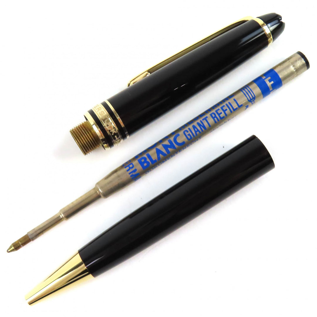 Excellent MONTBLANC Ballpoint pen Meisterstück Classic White Star Twist Type