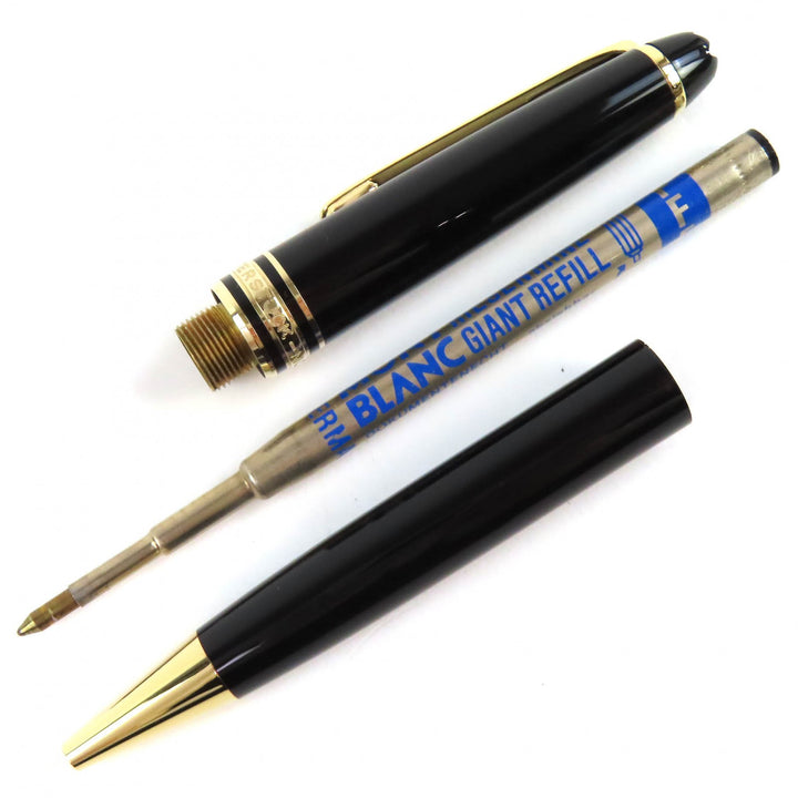 Excellent MONTBLANC Ballpoint pen Meisterstück Classic White Star Twist Type