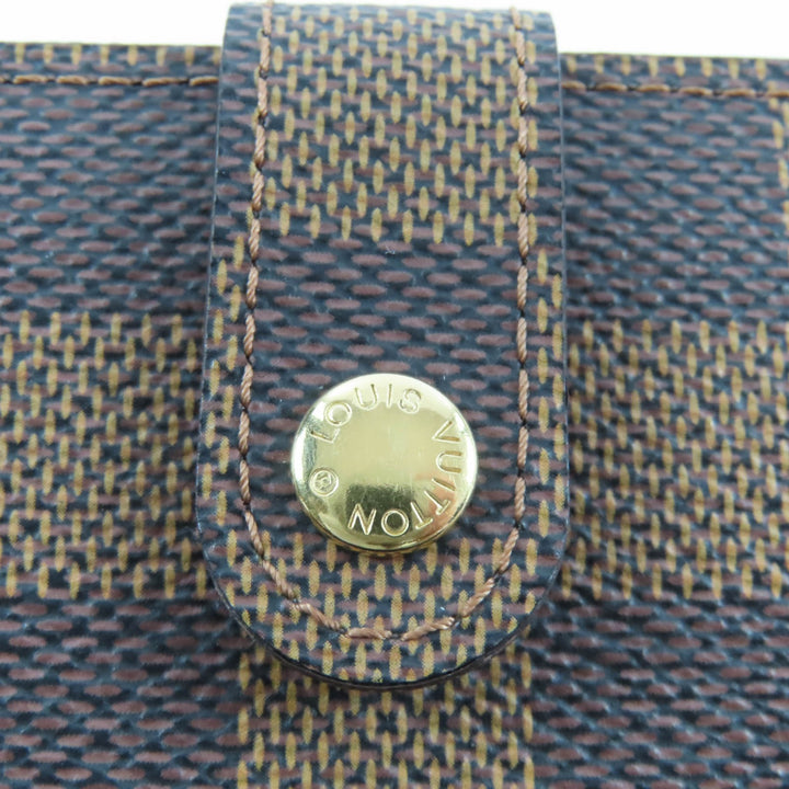 Excellent LOUIS VUITTON Bifold Wallet Brown leather Women M61674