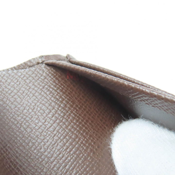 Excellent LOUIS VUITTON Bifold Wallet Brown leather Women M61674
