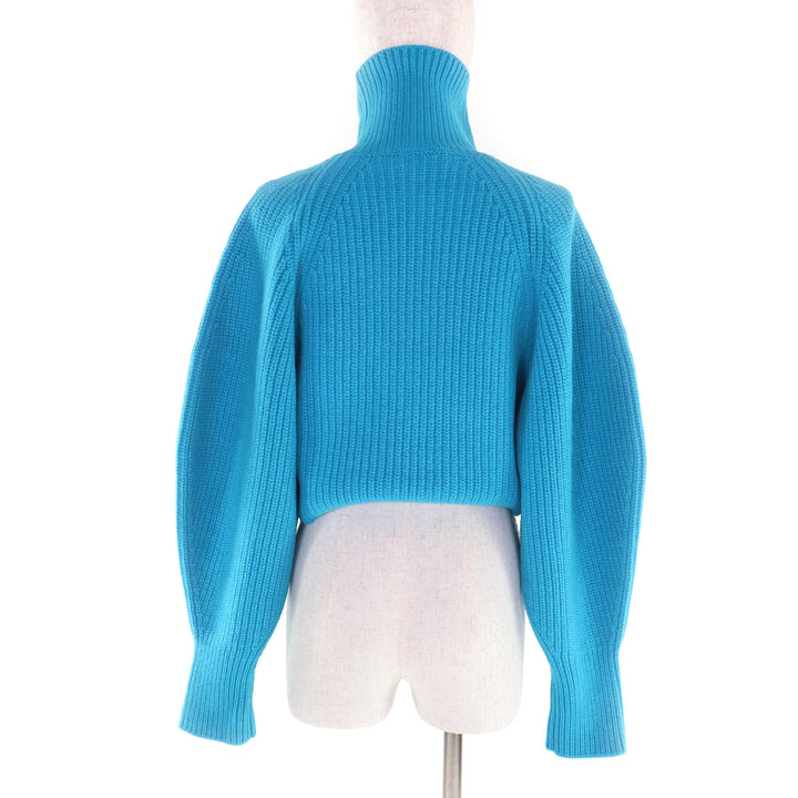 Great NINA RICCI knit blue wool Women M 3A-PU010-ML535