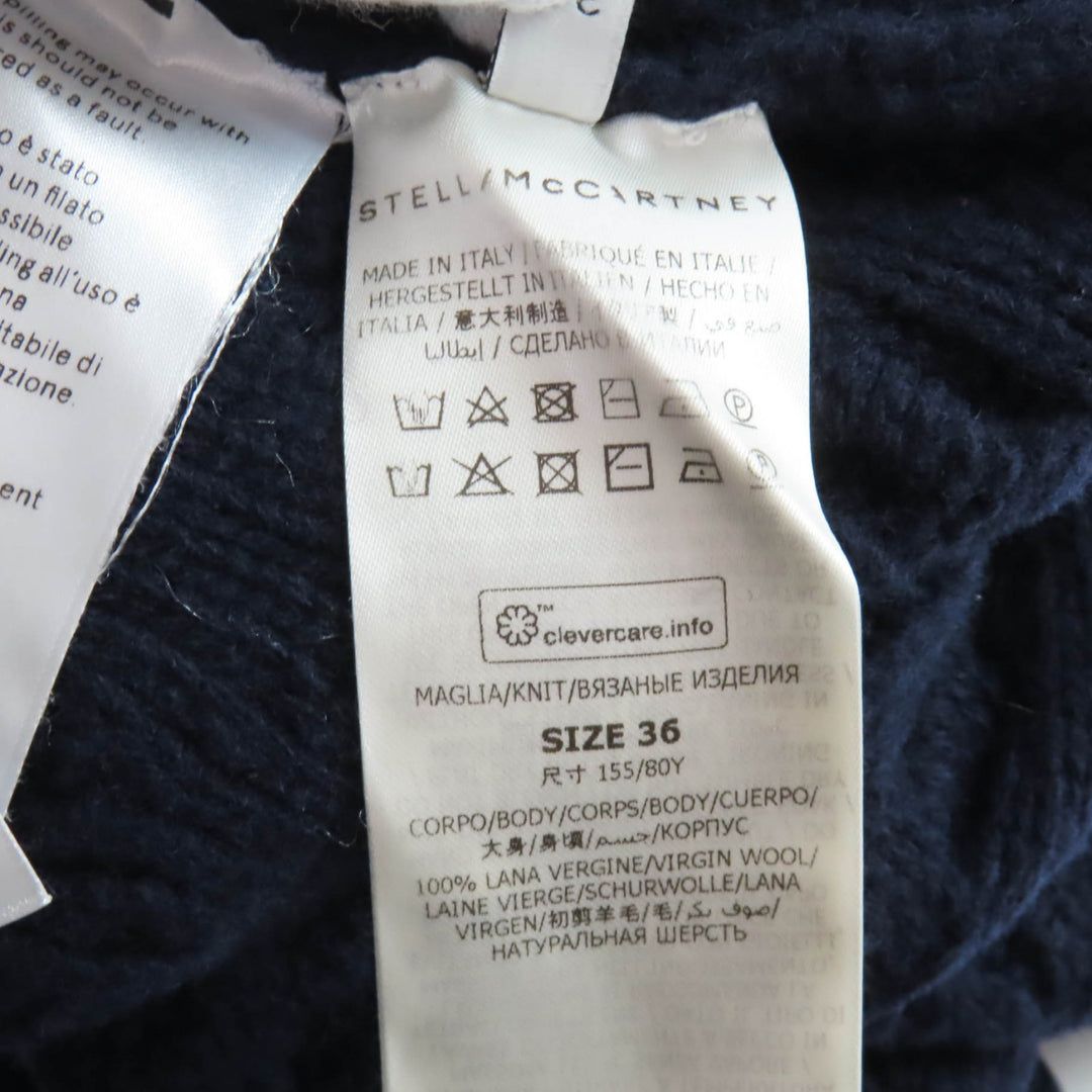 Great Stella McCartney knit Navy wool Women 36 6K0155