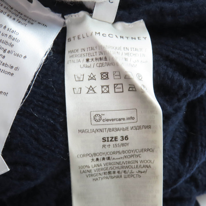 Great Stella McCartney knit Navy wool Women 36 6K0155