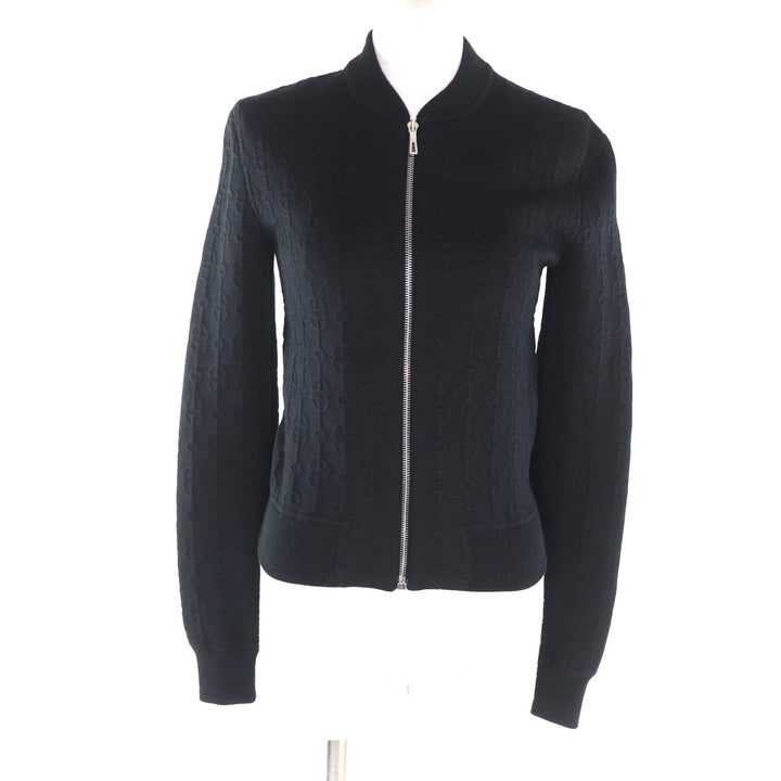 Great HERMES Blouson Crickets black cashmere Women 34 2E2201D3