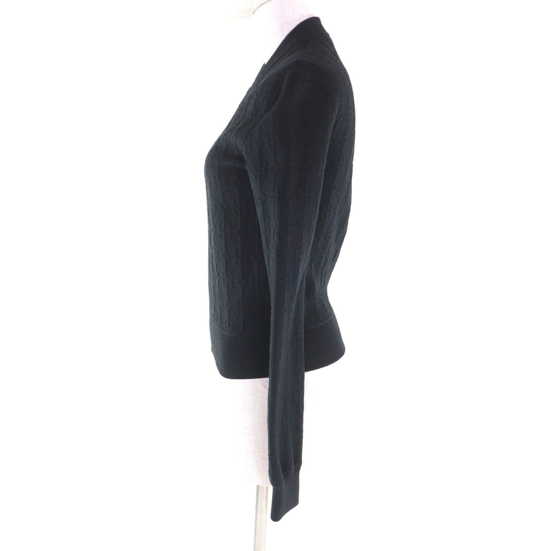 Great HERMES Blouson Crickets black cashmere Women 34 2E2201D3