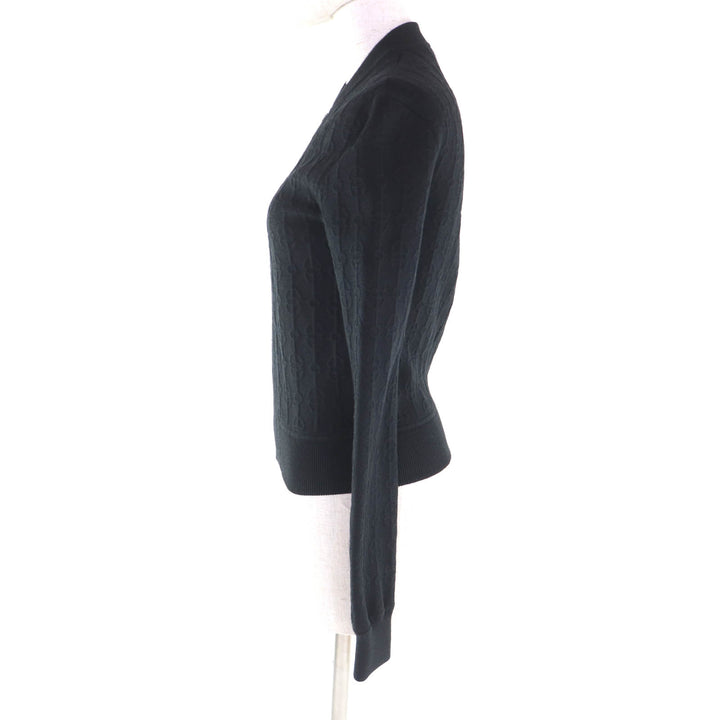 Great HERMES Blouson Crickets black cashmere Women 34 2E2201D3