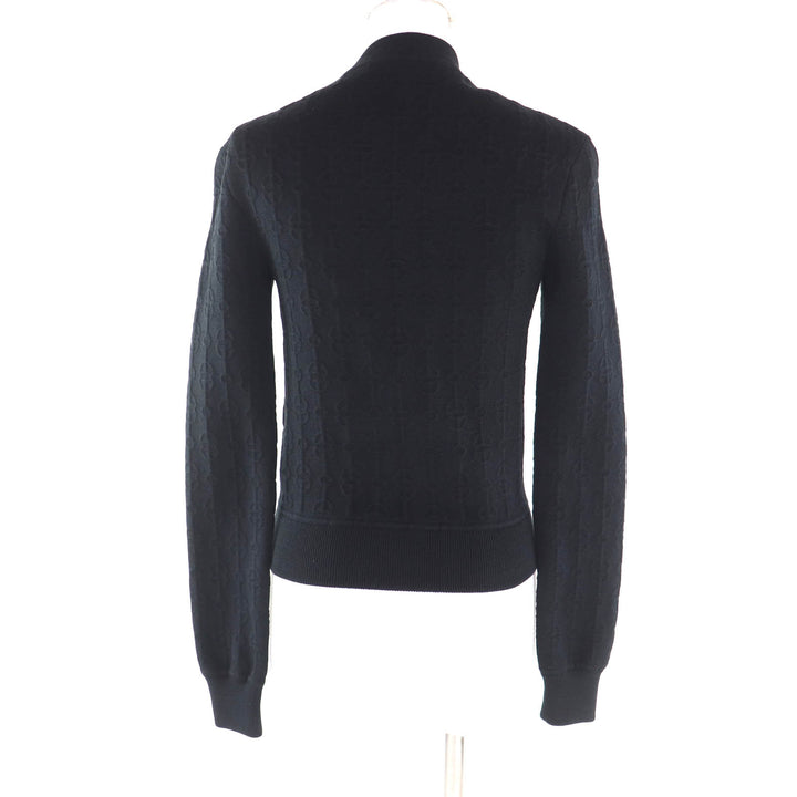 Great HERMES Blouson Crickets black cashmere Women 34 2E2201D3