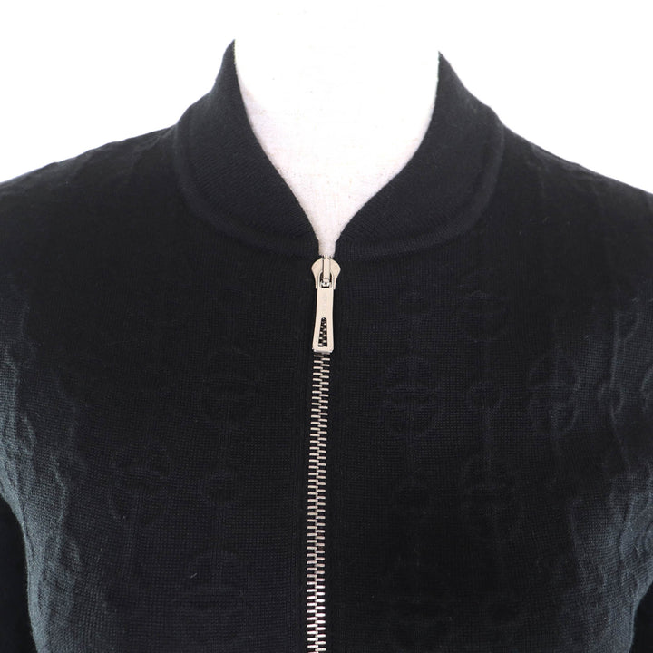 Great HERMES Blouson Crickets black cashmere Women 34 2E2201D3