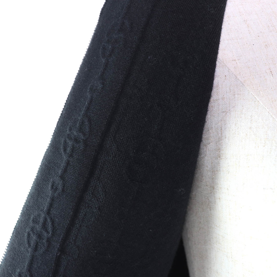 Great HERMES Blouson Crickets black cashmere Women 34 2E2201D3