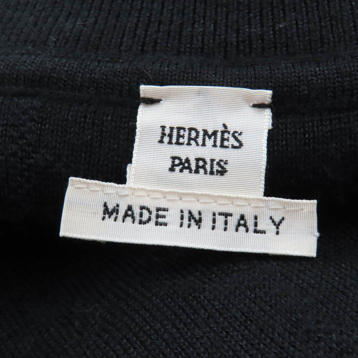 Great HERMES Blouson Crickets black cashmere Women 34 2E2201D3