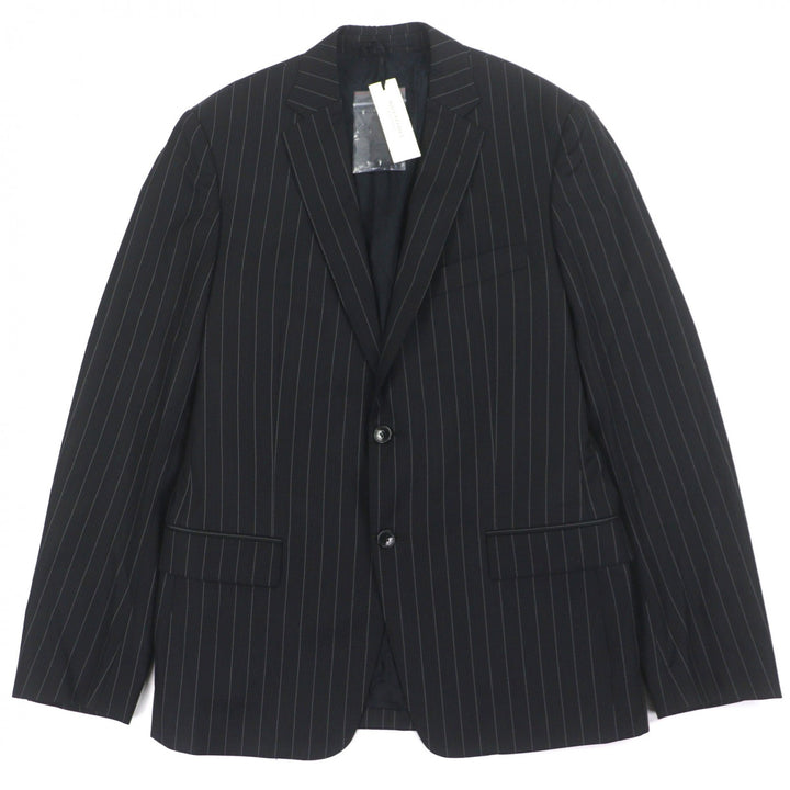 Pristine VERSACE COLLECTION tailored jacket black Viscose mens 48