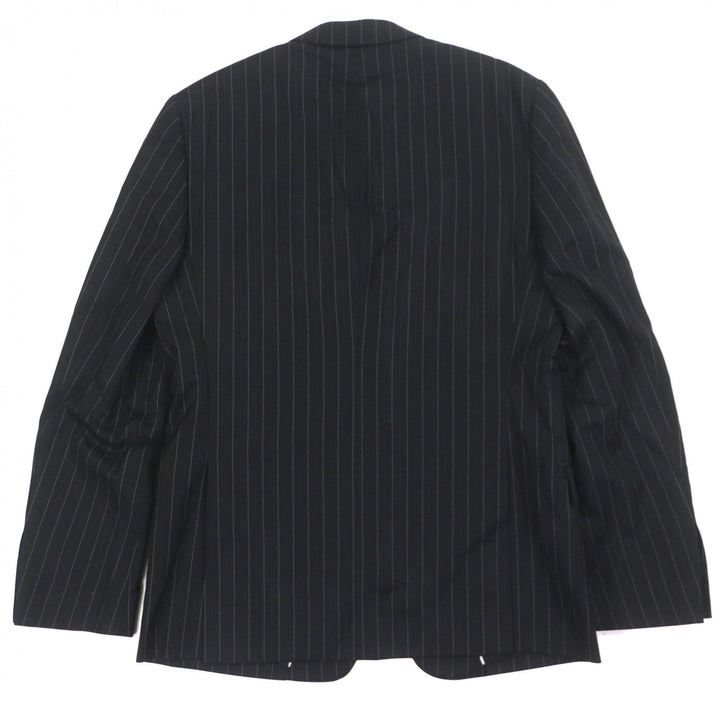 Pristine VERSACE COLLECTION tailored jacket black Viscose mens 48