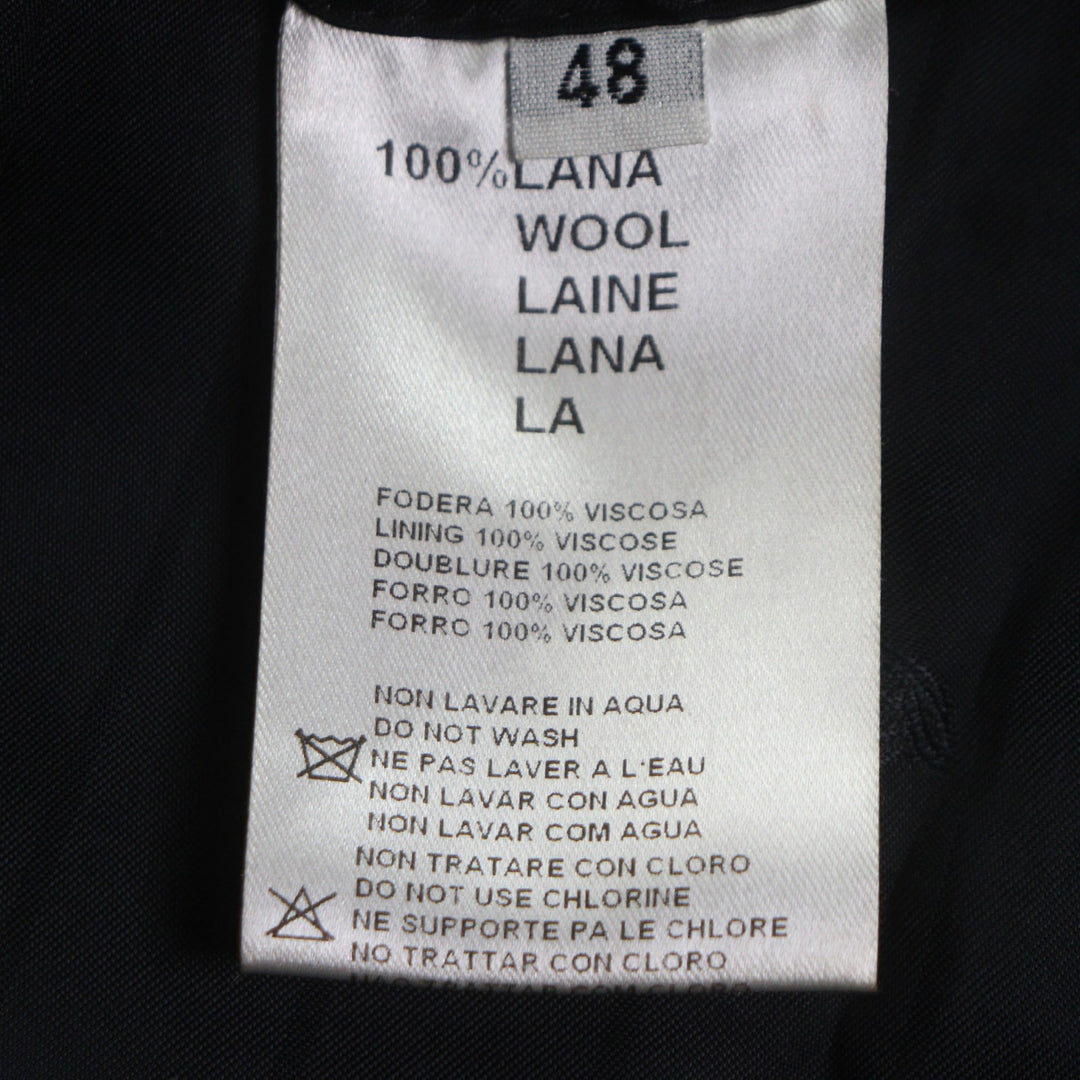 Pristine VERSACE COLLECTION tailored jacket black Viscose mens 48
