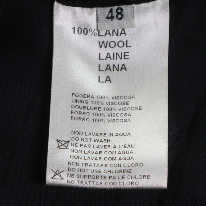 Pristine VERSACE COLLECTION tailored jacket black Viscose mens 48