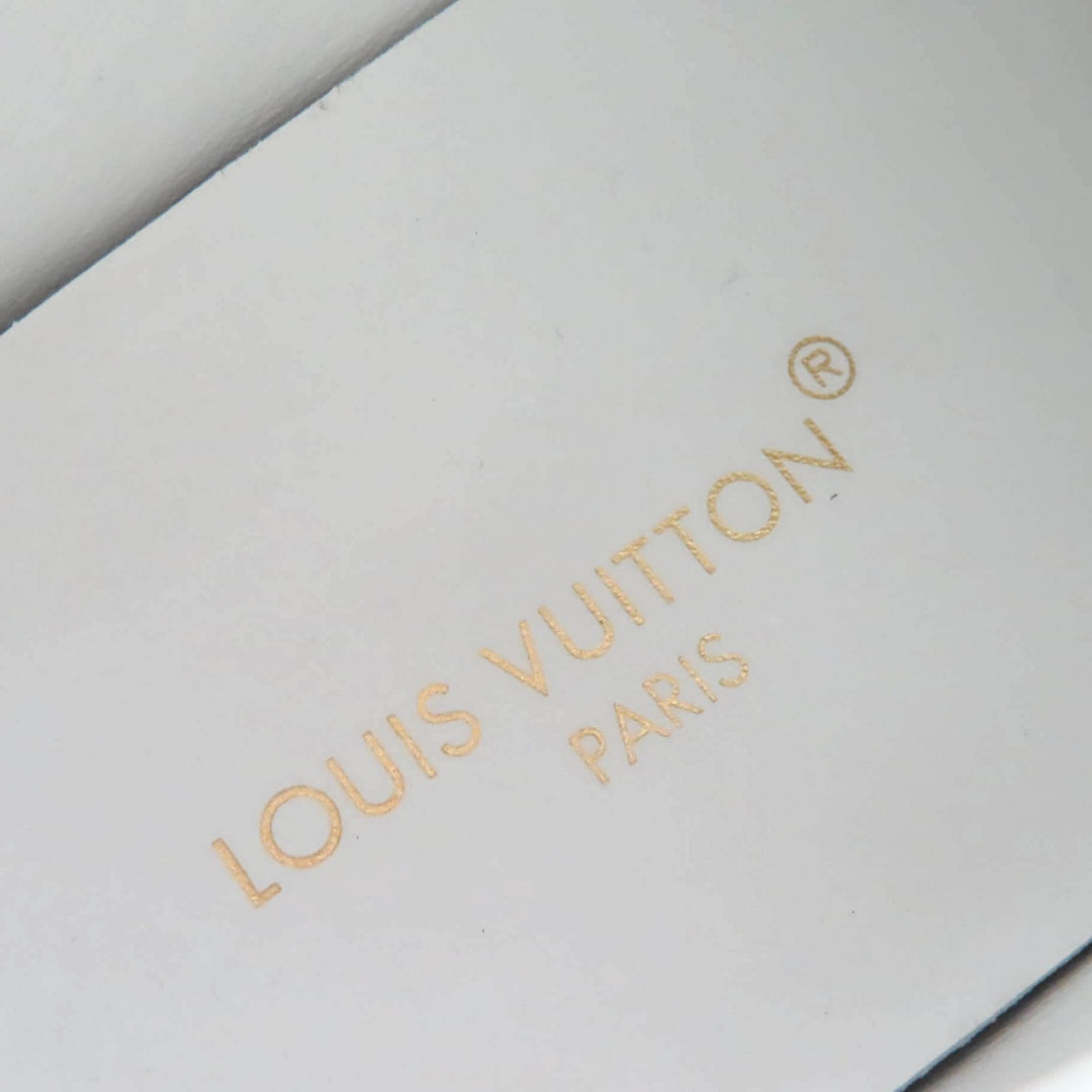 Great LOUIS VUITTON Low cut sneakers timeout line Monogram Light blue Women 37