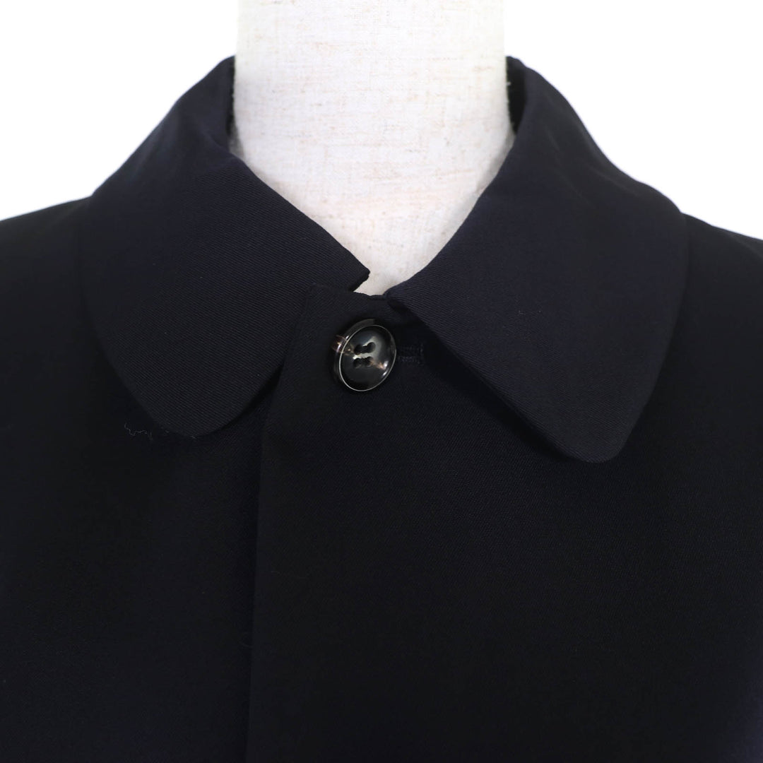 Great tricot COMME des GARCONS 96AW Archive Classic Round Collar Half Coat
