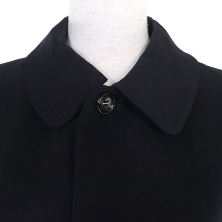 Great tricot COMME des GARCONS 96AW Archive Classic Round Collar Half Coat