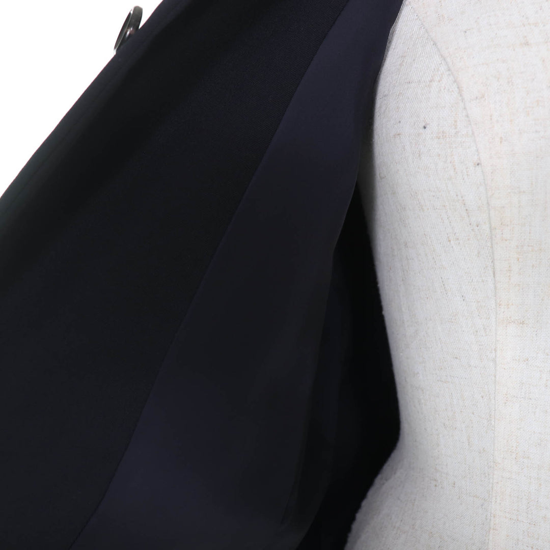 Great tricot COMME des GARCONS 96AW Archive Classic Round Collar Half Coat