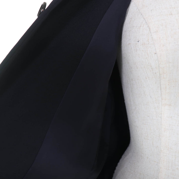 Great tricot COMME des GARCONS 96AW Archive Classic Round Collar Half Coat