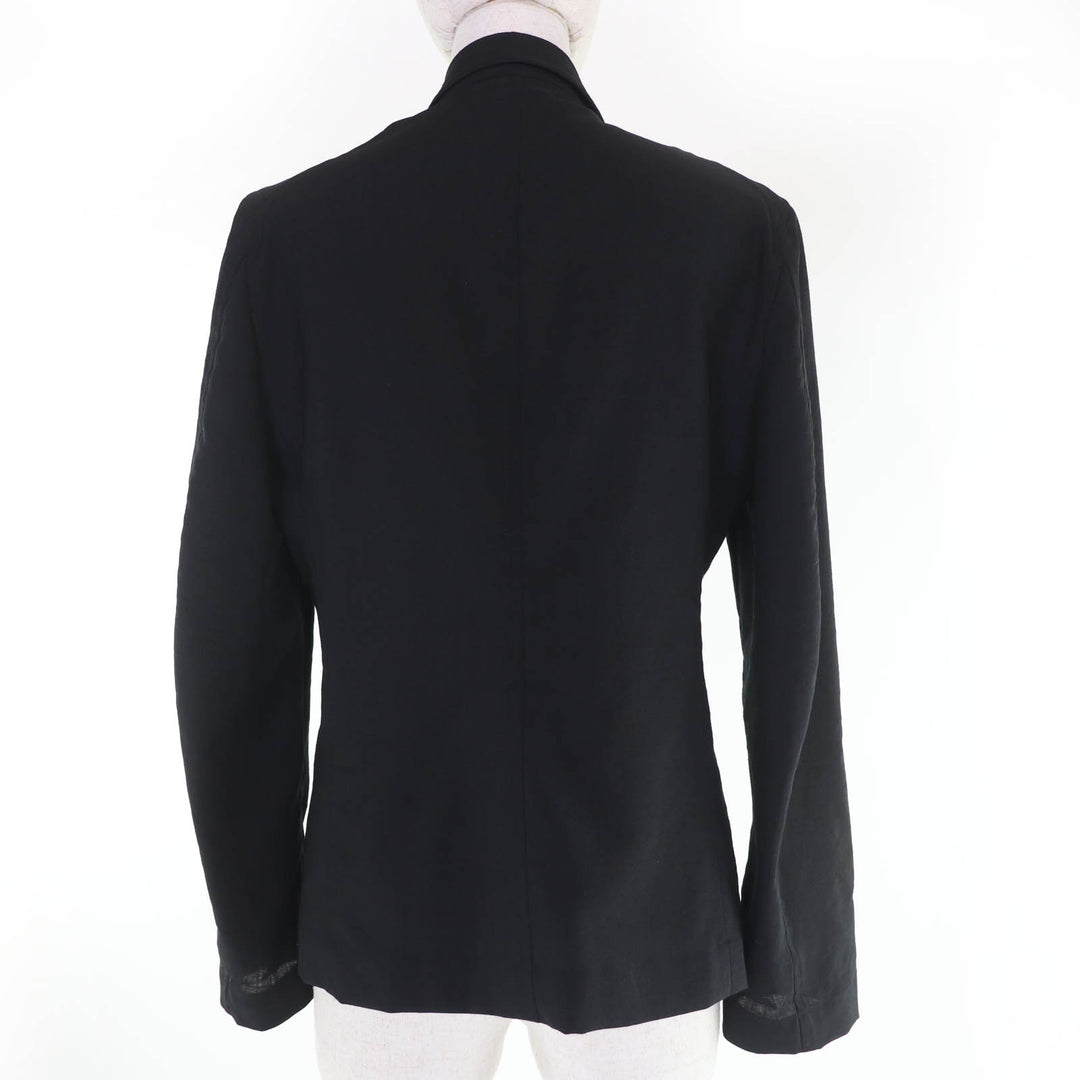 Excellent COMME des GARCONS 98Stainless Steel Archive Open Jacket black M AD1998