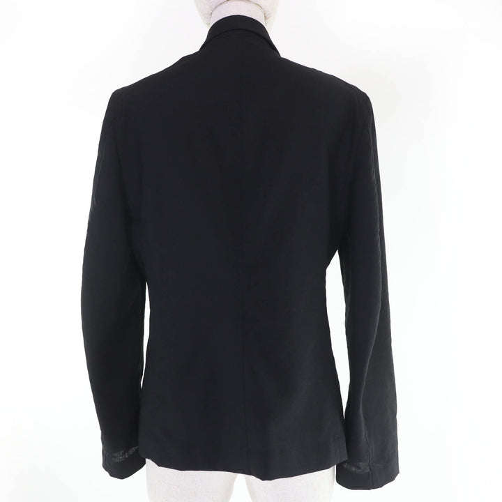 Excellent COMME des GARCONS 98Stainless Steel Archive Open Jacket black M AD1998