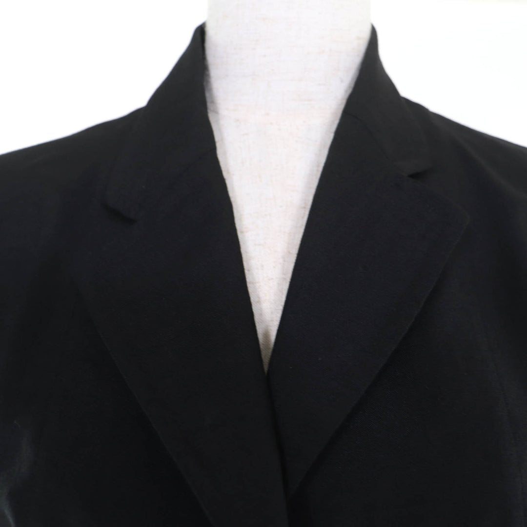 Excellent COMME des GARCONS 98Stainless Steel Archive Open Jacket black M AD1998
