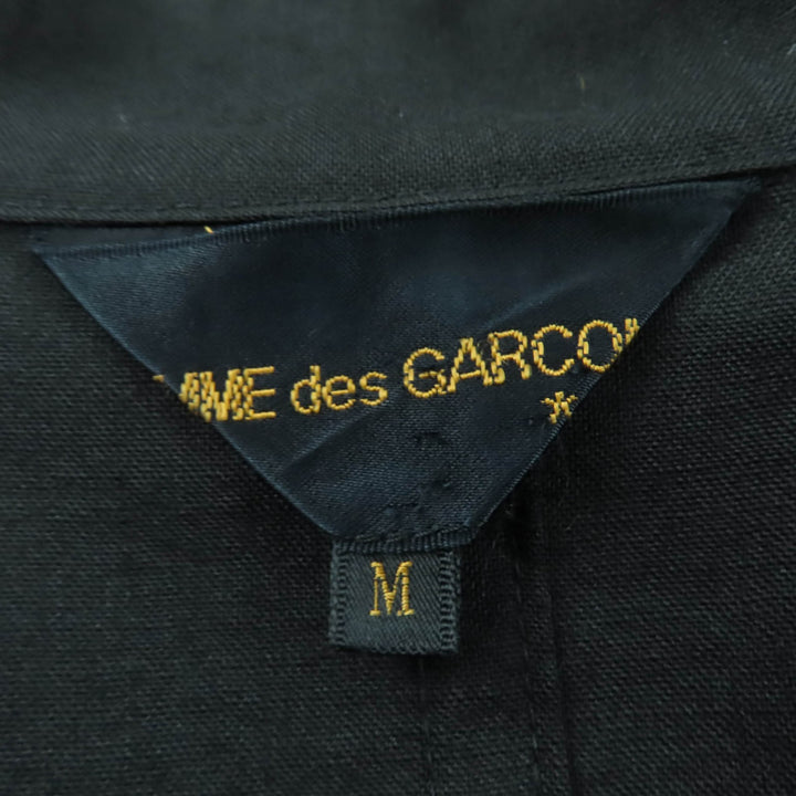 Excellent COMME des GARCONS 98Stainless Steel Archive Open Jacket black M AD1998