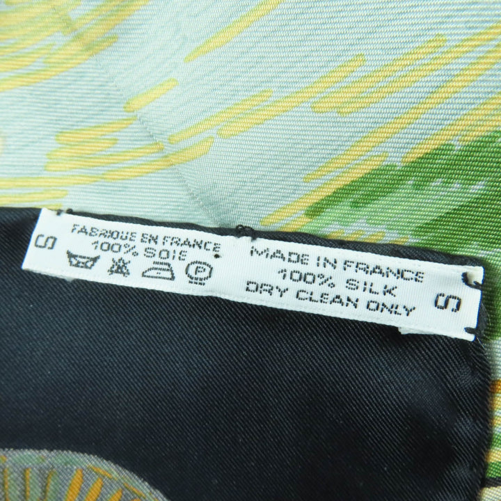 Pristine HERMES scarf HENRY F SMITH SAILOR B.HERMES Large multicolor silk Women