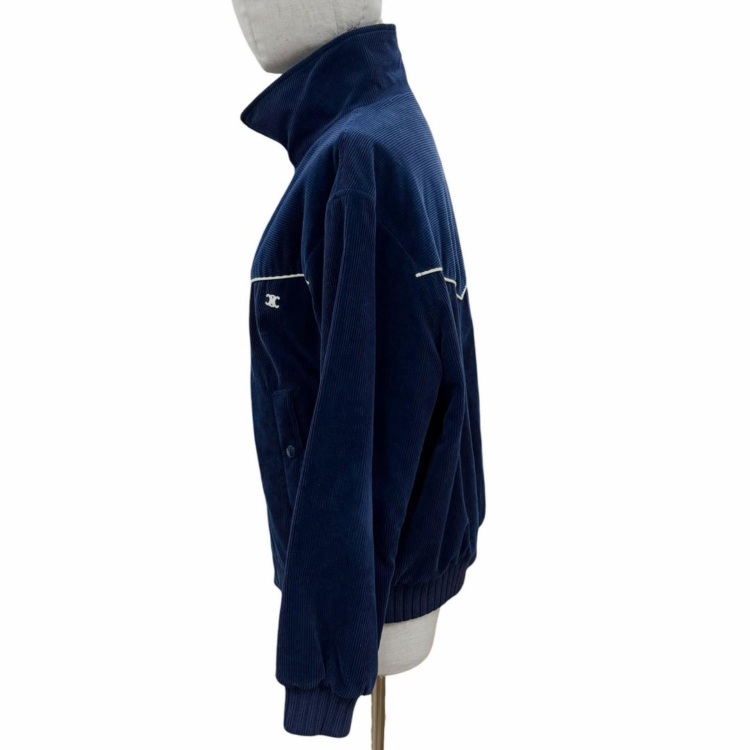 Great CELINE Jacket Navy cotton Women S 2Q595902T