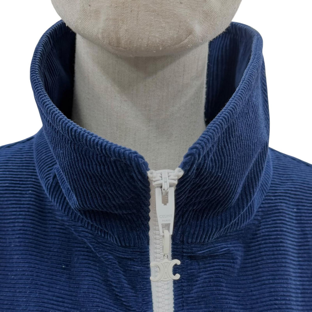 Great CELINE Jacket Navy cotton Women S 2Q595902T
