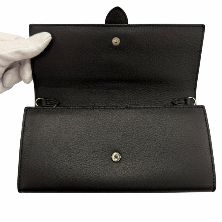Excellent JIMMY CHOO Purse black leather Women