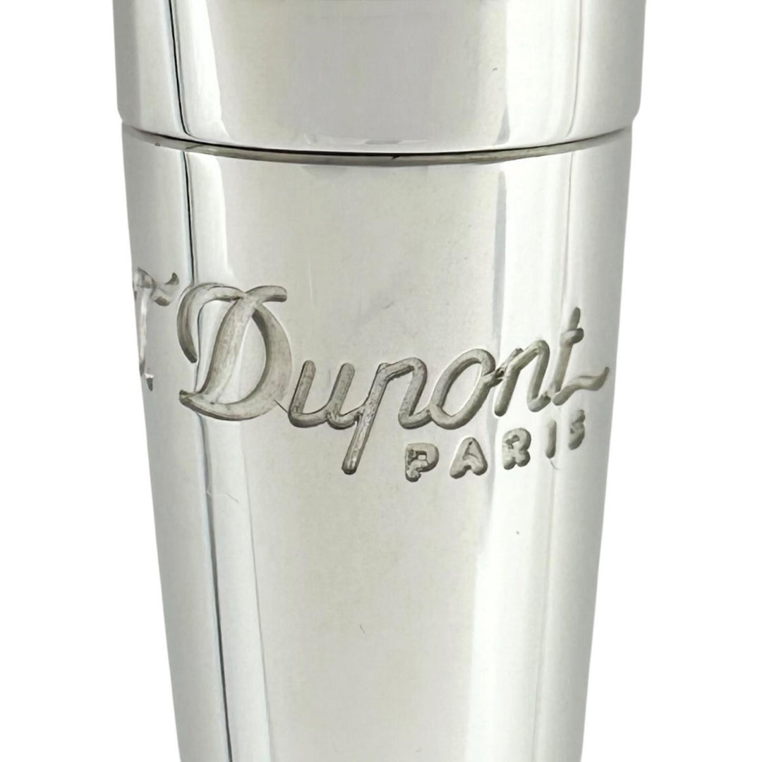 Excellent Dupont Ballpoint pen Defi Palladium finish, Silver mens 405722
