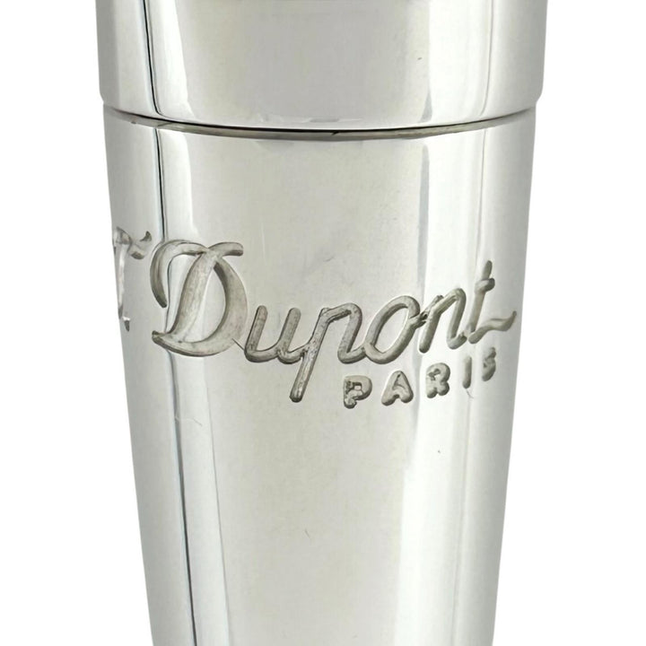 Excellent Dupont Ballpoint pen Defi Palladium finish, Silver mens 405722