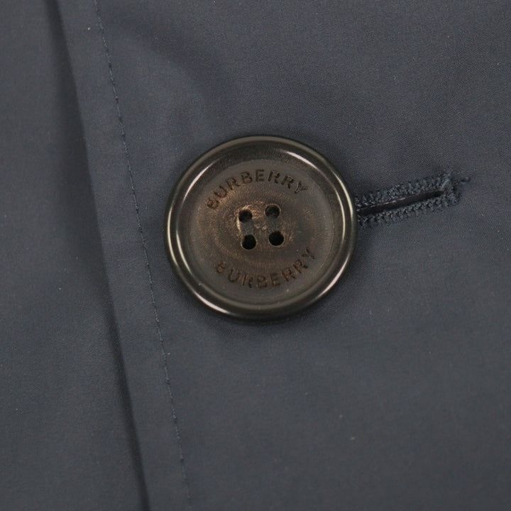 Excellent BURBERRY trench coat Navy polyester mens 52 8018793