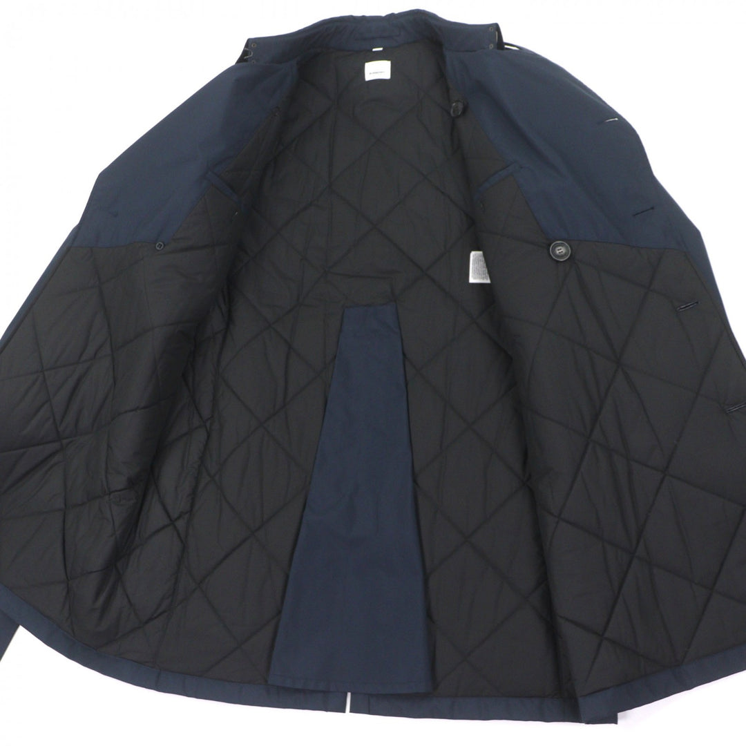 Excellent BURBERRY trench coat Navy polyester mens 52 8018793