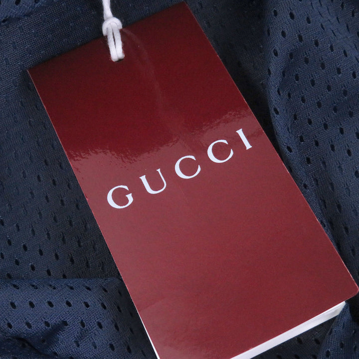 Pristine GUCCI Blouson Neoprene Logo Web Stripe Zip-Up Track Jacket