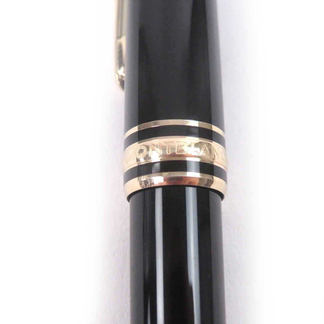 Great MONTBLANC fountain pen Meisterstück Classic black 14K mens