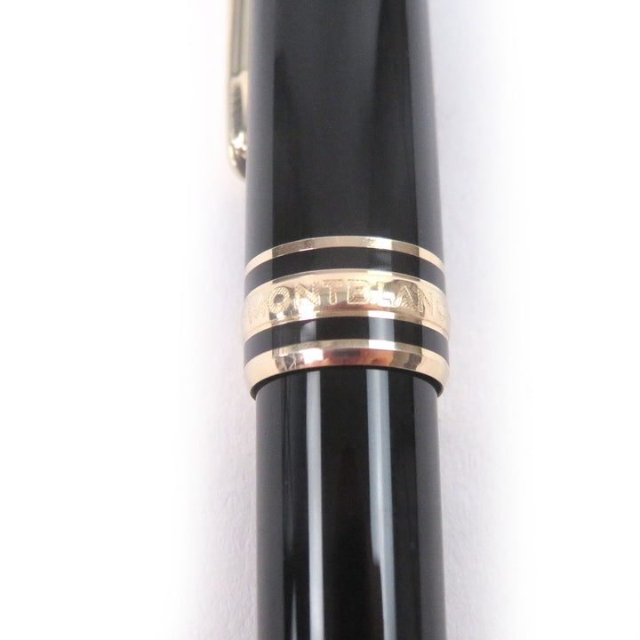 Great MONTBLANC fountain pen Meisterstück Classic black 14K mens