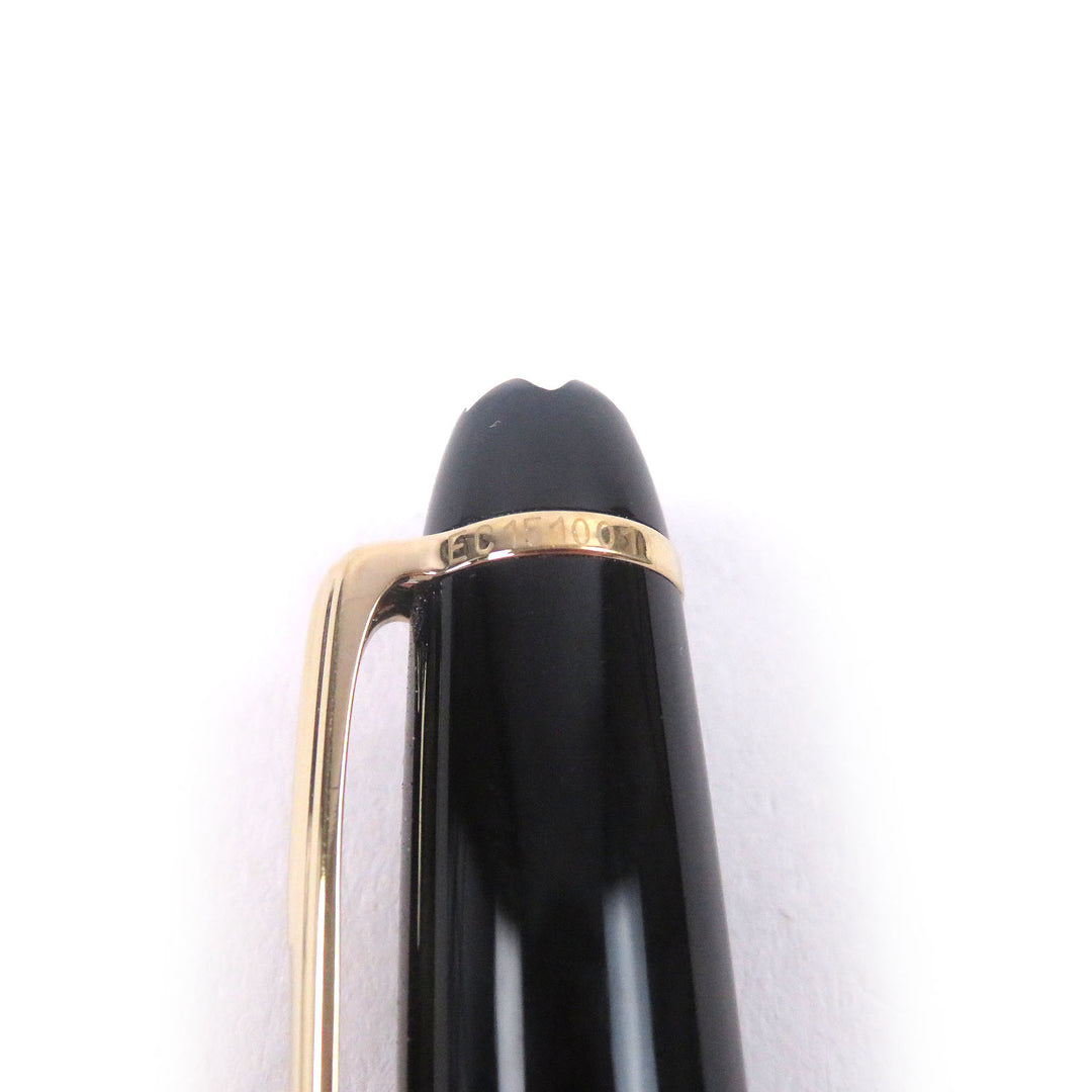 Great MONTBLANC fountain pen Meisterstück Classic black 14K mens