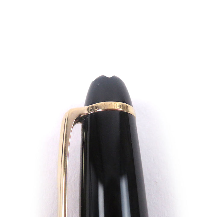 Great MONTBLANC fountain pen Meisterstück Classic black 14K mens