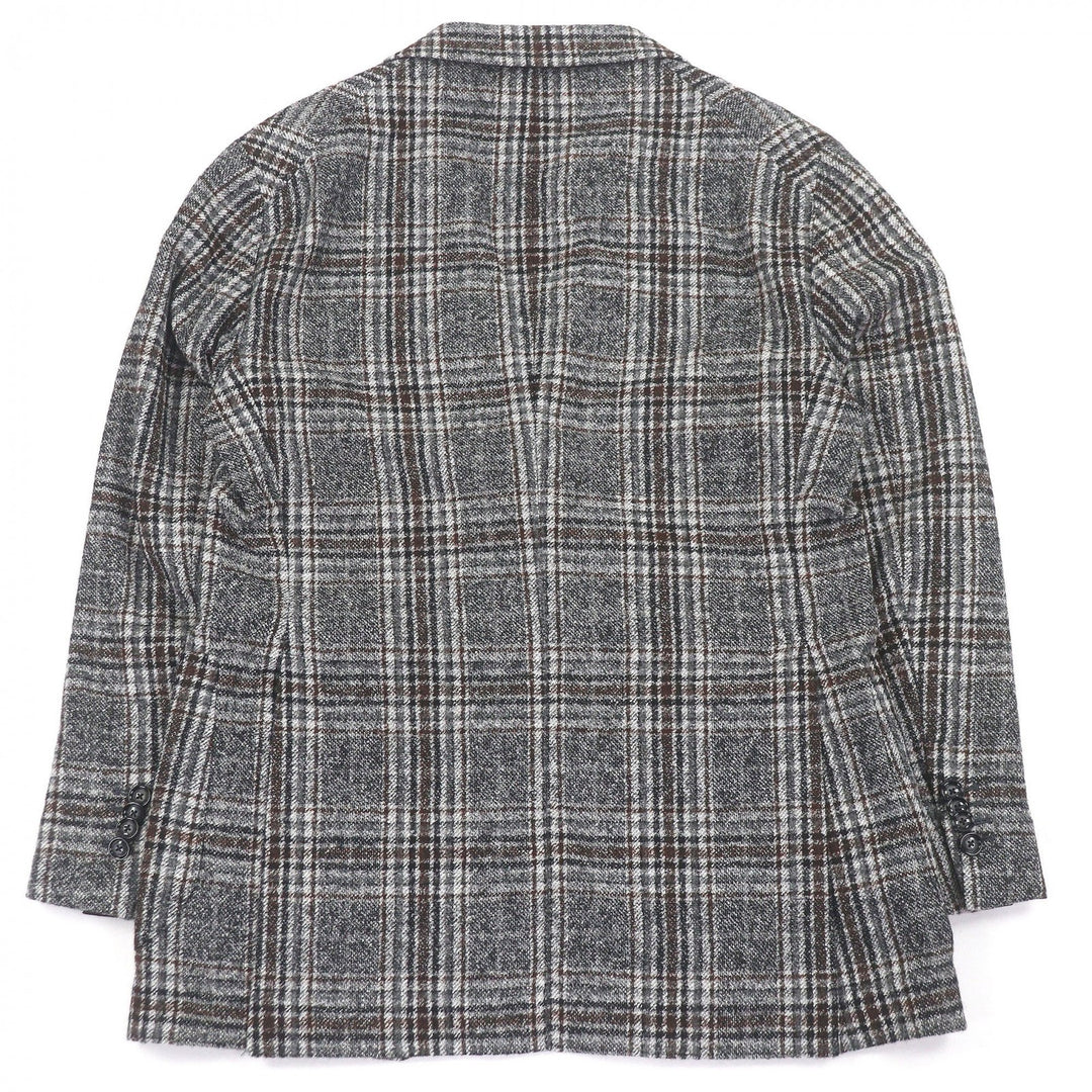 Excellent TAGLIATORE Jacket gray alpaca mens 48