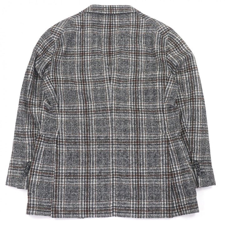 Excellent TAGLIATORE Jacket gray alpaca mens 48