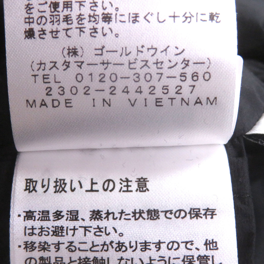 Excellent Goldwin down coat Snow Range black Nylon mens 3 GL23348