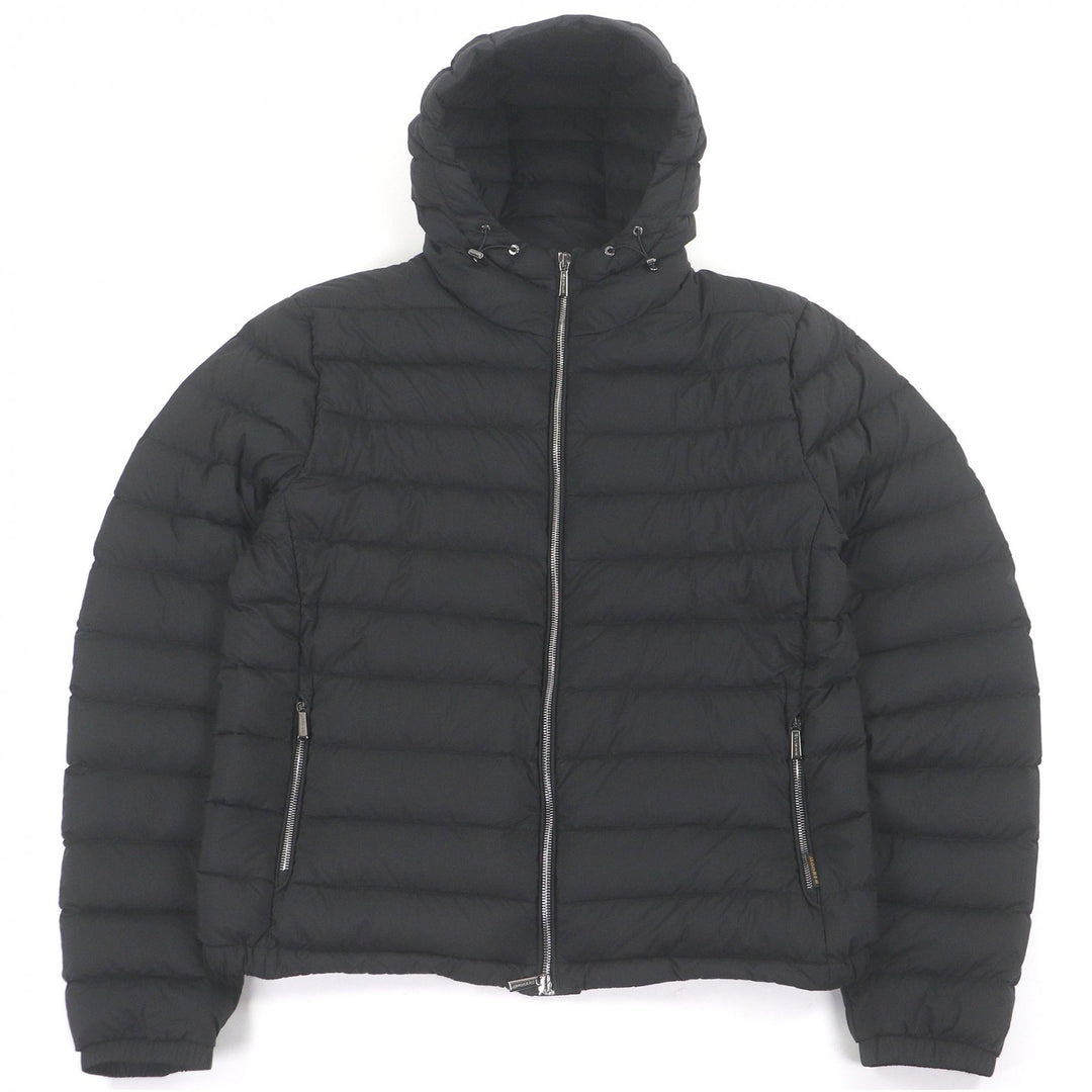 Great MOORER Down jacket CATALDI ACQUA double zip hooded jacket black
