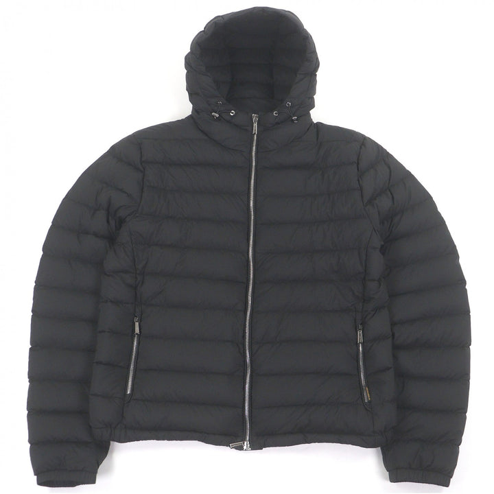 Great MOORER Down jacket CATALDI ACQUA double zip hooded jacket black