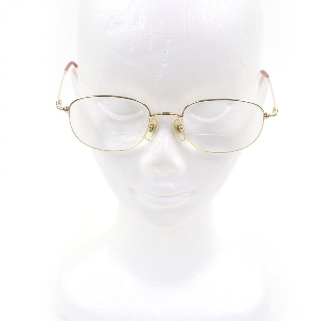 Great Cartier Glasses 135 Trinity gold mens