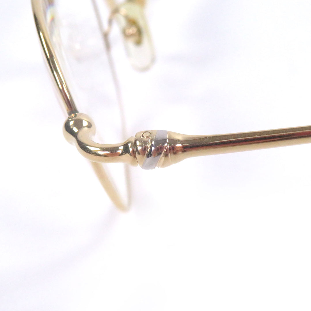 Great Cartier Glasses 135 Trinity gold mens
