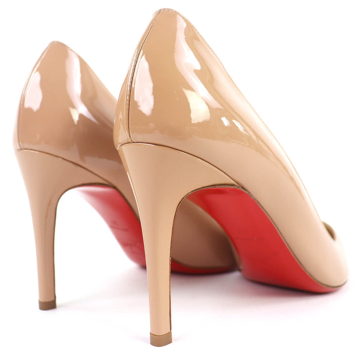 Pristine Christian Louboutin pumps Pigalle Pointed toe Patent leather 37 1100382